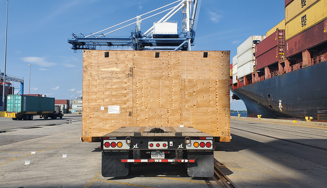 Dock Pickup - Oversized Cargo